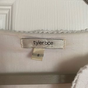 Tyler Boe White Short Dress